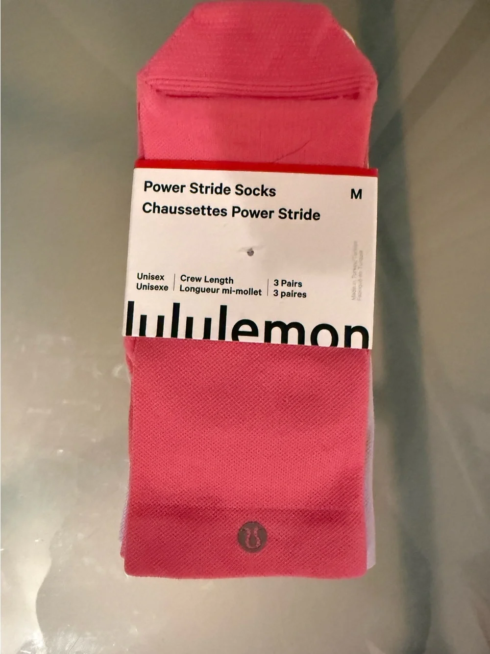 Lululemon Power Stride Crew Socks *3 Pair